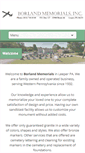 Mobile Screenshot of borlandmemorials.com